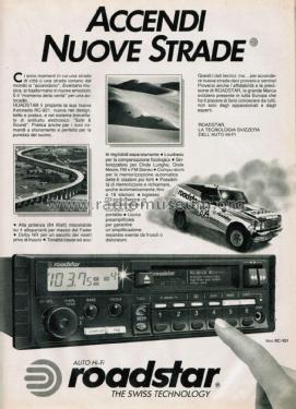 Cassette Car Radio RC-921LB; Roadstar; Japan (ID = 2709895) Car Radio