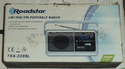 LW/MW/FM Portable Radio TRA-2388L; Roadstar; Japan (ID = 1760430) Radio