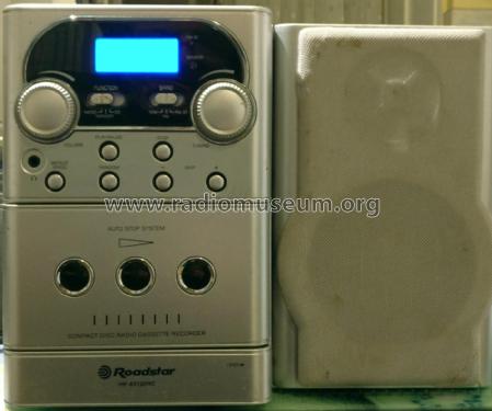 MW/FM Stereo Radio Cassette Micro System With Top Loading CD Player HIF- 8512DRC; Roadstar; Japan (ID = 2519507) Radio