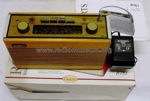 3 Band Portable Radio R761; Roberts Radio Co.Ltd (ID = 1961882) Radio