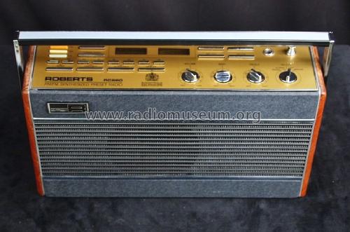 AM/FM Synthesized Preset Radio RCS80; Roberts Radio Co.Ltd (ID = 1186623) Radio