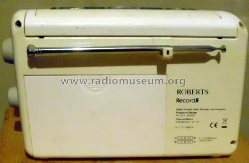 DAB/FM RDS/SD Digital Portable Radio RecordR; Roberts Radio Co.Ltd (ID = 2722857) Radio