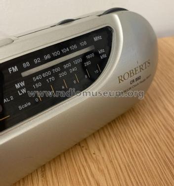FM-MW-LW Clock Radio Alarm CR980; Roberts Radio Co.Ltd (ID = 2907351) Radio
