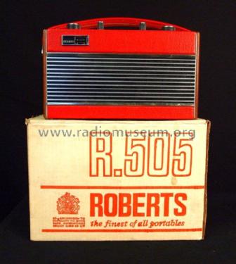 R505; Roberts Radio Co.Ltd (ID = 996124) Radio