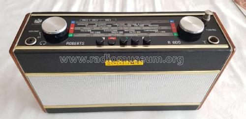 R600; Roberts Radio Co.Ltd (ID = 2382078) Radio