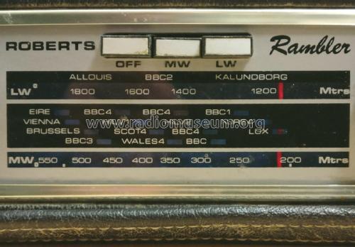 Rambler ; Roberts Radio Co.Ltd (ID = 2376193) Radio