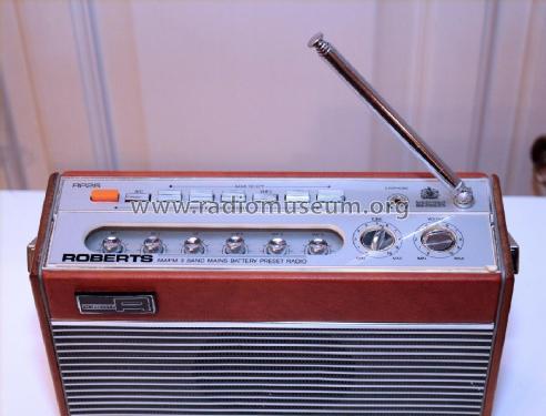 AM/FM 3 Band Mains Battery Preset Radio RP26; Roberts Radio Co.Ltd (ID = 2354417) Radio