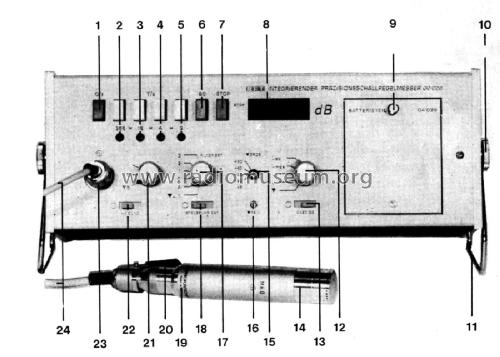 Integrierender Präzisions-Schallpegelmesser 00026; Robotron- (ID = 2312564) Equipment