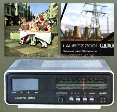 Lausitz 2001 RR2001; Robotron-Elektronik (ID = 1374246) Radio