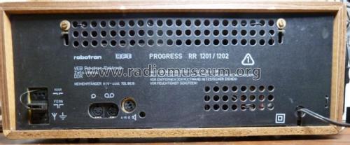 Progress RR1201/1202; Robotron-Elektronik (ID = 2724857) Radio