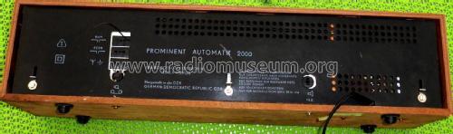 Prominent Automatik 2000; Robotron-Elektronik (ID = 2015899) Radio