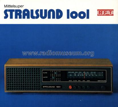 Stralsund 1001 ; Robotron Vertrieb (ID = 1324384) Radio