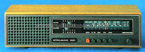 Stralsund 1001 ; Robotron Vertrieb (ID = 334213) Radio