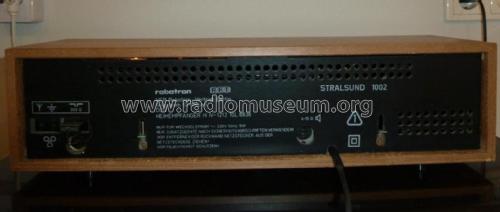 Stralsund RR1002; Robotron Vertrieb (ID = 2512671) Radio