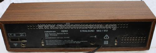 Stralsund RR1002; Robotron Vertrieb (ID = 934078) Radio