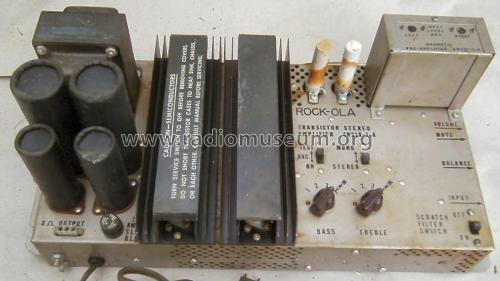 Transistor Stereo Amplifier 40218-3-A; Rock-Ola (ID = 1763923) Ampl/Mixer