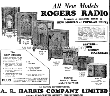 920 Ch=460; Rogers Brand, A R (ID = 2751530) Radio