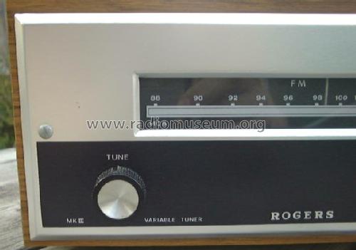 Variable Tuner MK III ; Rogers, Catford see (ID = 141133) Radio