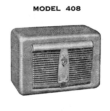 Automobile Radio 408; Rogers-Majestic, (ID = 2207218) Car Radio