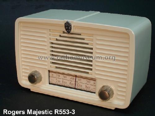 R553-3 ; Rogers-Majestic, (ID = 343785) Radio