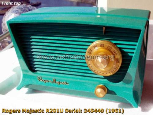 R-201U B1C11U; Rogers-Majestic, (ID = 800256) Radio