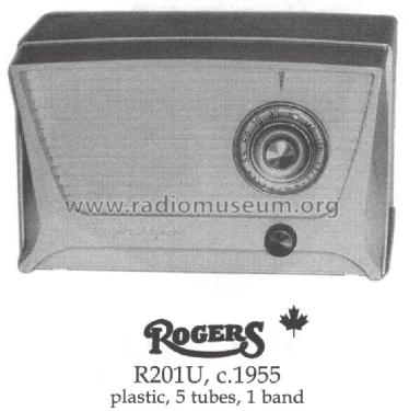 R-201U B1C11U; Rogers-Majestic, (ID = 1471725) Radio