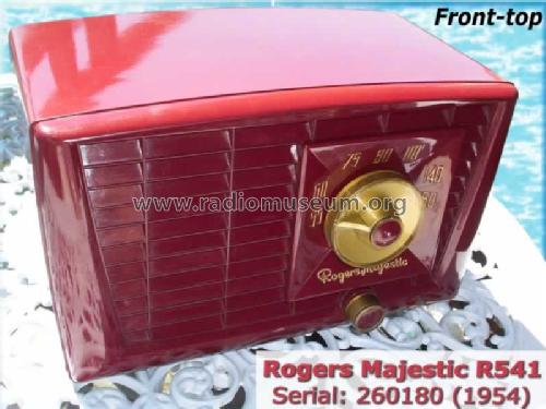 R-541 ; Rogers-Majestic, (ID = 800259) Radio