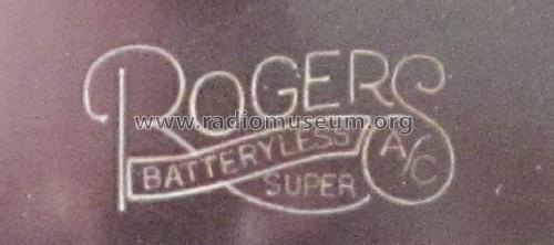 Rogers 100 Super A/C Console Model ; Rogers-Majestic, (ID = 1989576) Radio