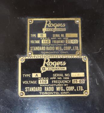Rogers 120 ; Rogers-Majestic, (ID = 2953653) Radio