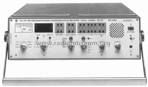 EK 071; Rohde & Schwarz, PTE (ID = 209060) Commercial Re