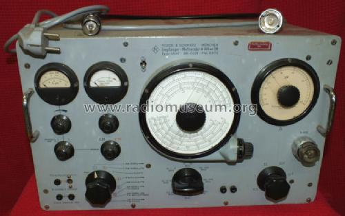 Empfänger-Meßsender AM/FM SMAF BN41408; Rohde & Schwarz, PTE (ID = 1182408) Equipment