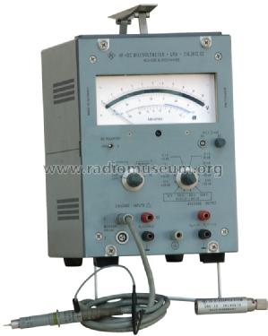 HF-DC-Millivoltmeter URV 216.3612.02; Rohde & Schwarz, PTE (ID = 997369) Equipment