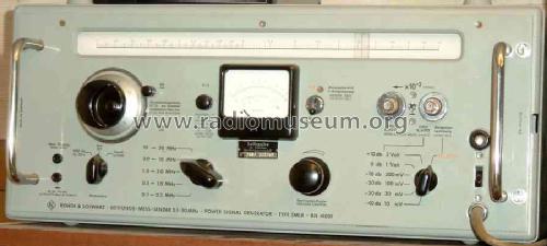 Leistungs-Messsender SMLR ; Rohde & Schwarz, PTE (ID = 239760) Equipment