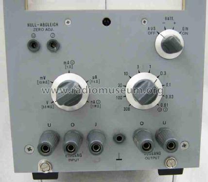 Mikrovoltmeter UIG 203.5111; Rohde & Schwarz, PTE (ID = 306737) Equipment