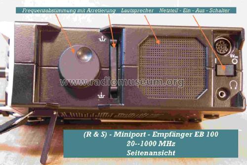Miniport-Empfänger EB-100; Rohde & Schwarz, PTE (ID = 776777) Commercial Re