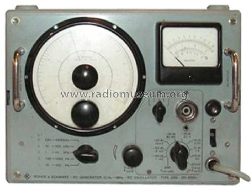 RC-Generator SRB ; Rohde & Schwarz, PTE (ID = 374726) Equipment