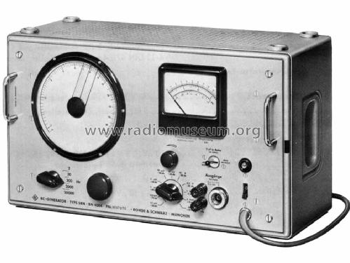 RC-Generator SRN ; Rohde & Schwarz, PTE (ID = 488416) Equipment