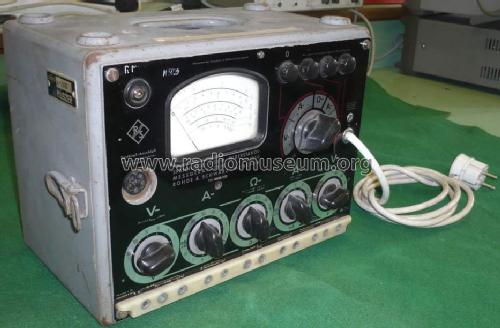 Röhrenvoltmeter URI ; Rohde & Schwarz, PTE (ID = 1129917) Ausrüstung