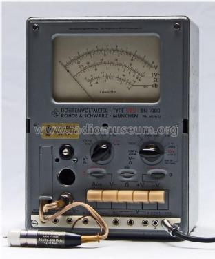 Röhrenvoltmeter URU BN1080; Rohde & Schwarz, PTE (ID = 316944) Equipment