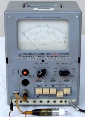 Röhrenvoltmeter URU BN1080; Rohde & Schwarz, PTE (ID = 723399) Equipment