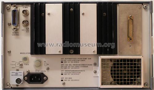 Signalgenerator SMS BN 302.4012.22; Rohde & Schwarz, PTE (ID = 1520738) Equipment