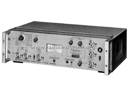Stereo-Coder MSC BN4192; Rohde & Schwarz, PTE (ID = 635200) Equipment