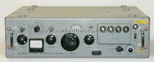 UHF-Empfänger ED80; Rohde & Schwarz, PTE (ID = 1482229) Mil Re