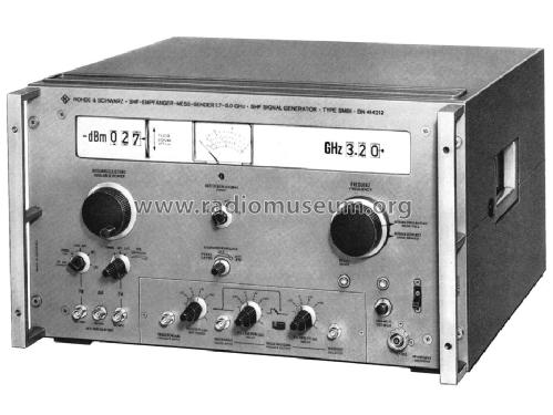 UHF-Empfänger-Messender SMBI BN41421; Rohde & Schwarz, PTE (ID = 1166695) Equipment