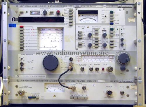 Universal-Mess-Sender SMDU ; Rohde & Schwarz, PTE (ID = 317433) Equipment