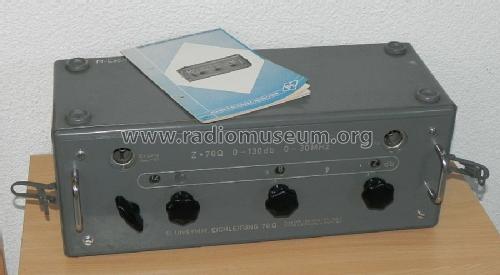 Unsymmetrische Eichleitung DPR ; Rohde & Schwarz, PTE (ID = 966945) Equipment