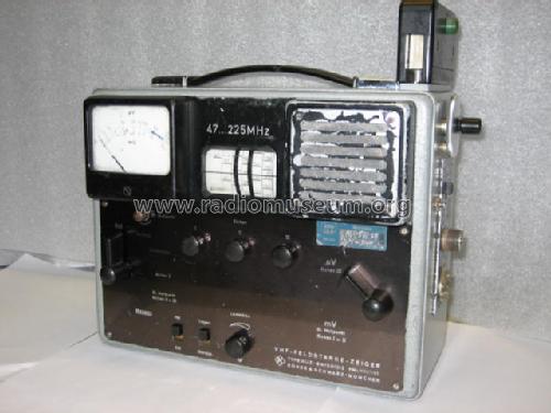 VHF-Feldstärke-Zeiger HUZ BN15012/2; Rohde & Schwarz, PTE (ID = 154659) Equipment