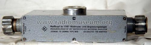 VHF-Wattmeter NAK ; Rohde & Schwarz, PTE (ID = 253591) Equipment