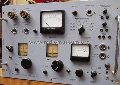 Frequenzmesser WIK BN 4421; Rohde & Schwarz, PTE (ID = 1134811) Equipment