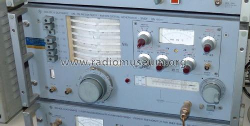 AM-FM-Messender SMDF ; Rohde & Schwarz, PTE (ID = 2022520) Ausrüstung